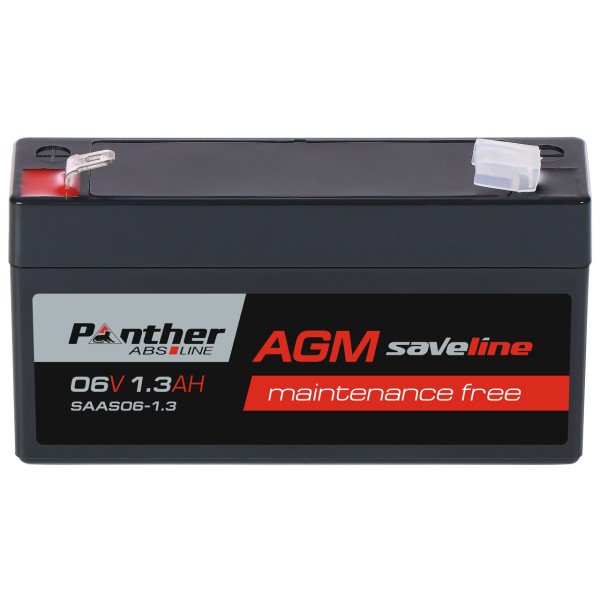 AGM-Batterie 06V 1.3 Ah