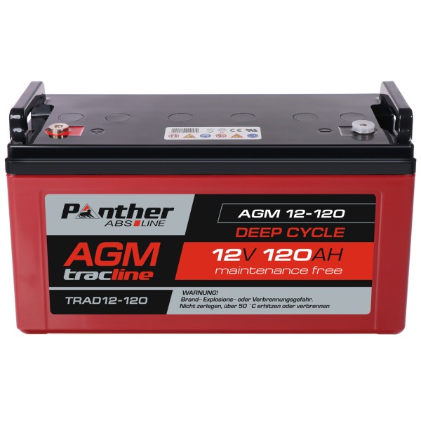 AGM-DC-Batterie 12V 120 Ah (20HR)