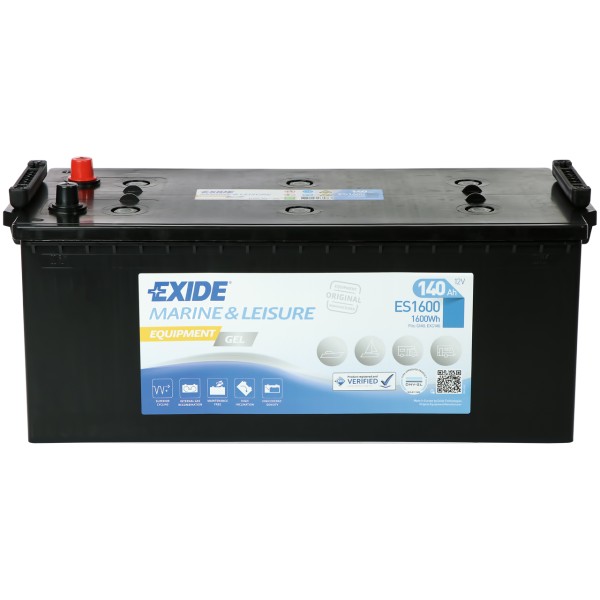 Bleigelbatterie Exide ES1600 (G140) 12V 140Ah 900A/EN