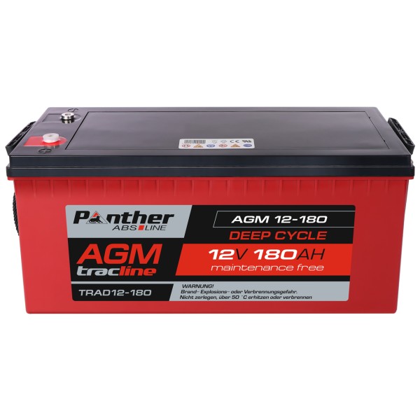 AGM-DC-Batterie 12V 180 Ah (20HR)