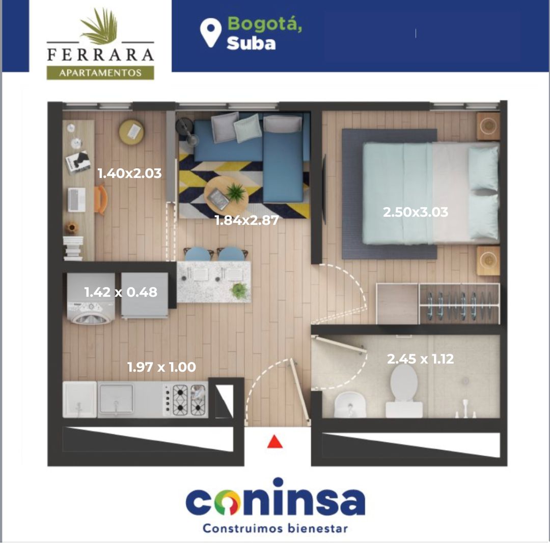 Imagen principal de apartamento