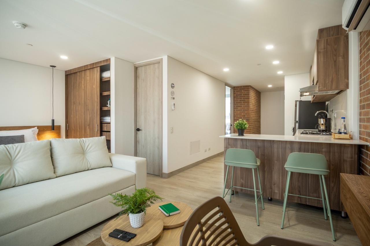 Imagen de Apartaestudio en arriendo en Antioquia, MEDELLÍN, LAURELES