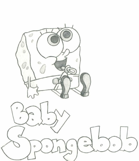 baby spongebob from spongebob