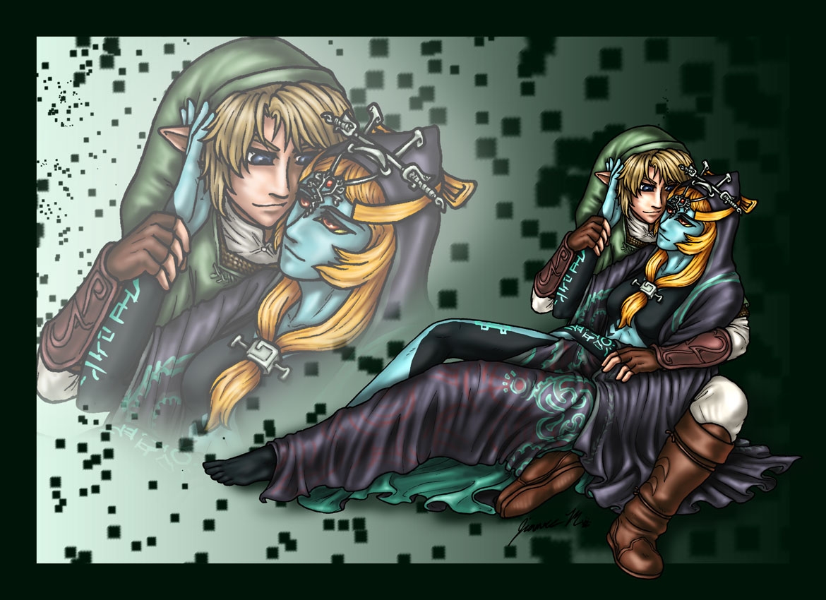 link x midna