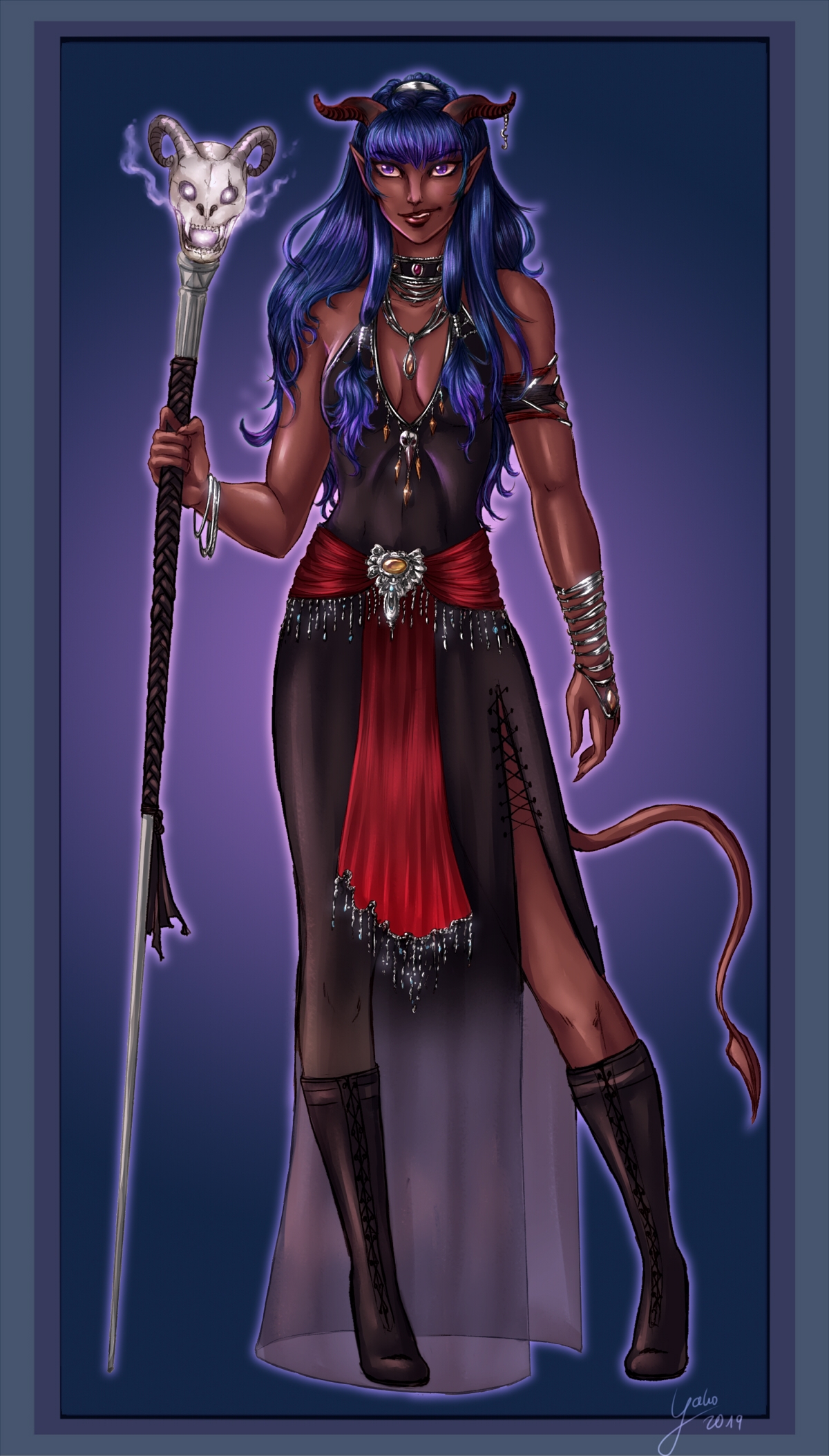 tiefling warlock