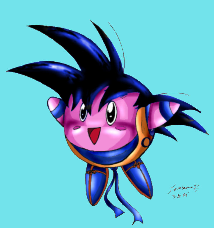 Goku Kirby!