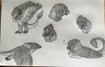Raven sketch sheet