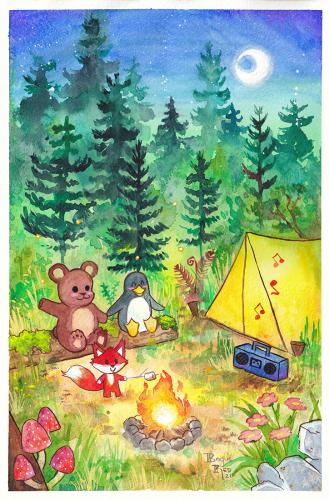 Wilder Family Camping