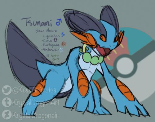 Tsunami the Swampert 🌊