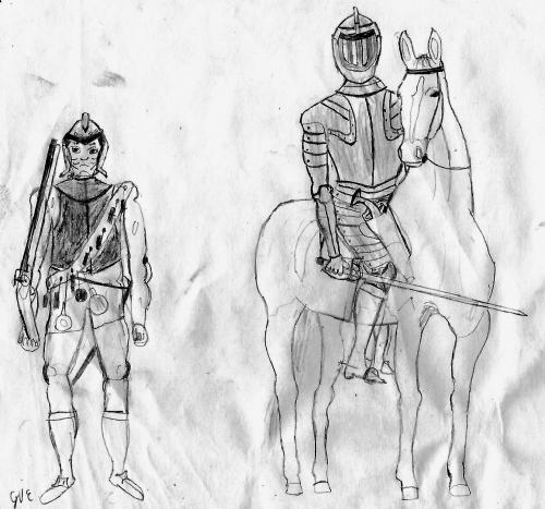 Cuirassier and Arquebusier