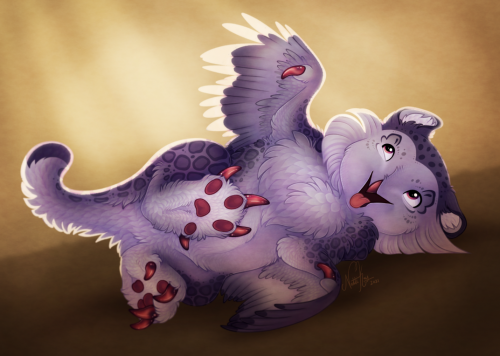 a very fluffy hatchling