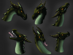 Dragon Faces