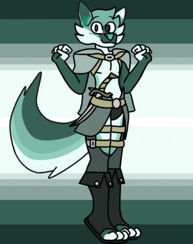 Koda - Main Fursona - Medieval Theme