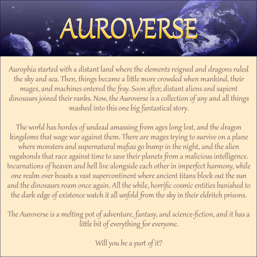 Enter the AUROVERSE!