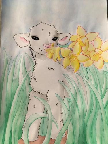 Lamb in Spring