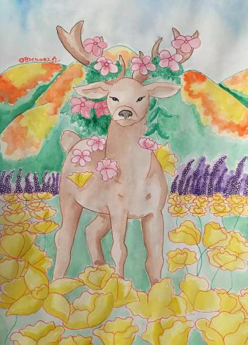 Deer of Spring