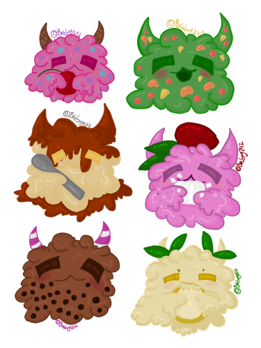 Dessert Blobs