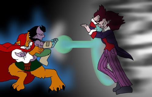 Allistdan and Shikun Duecast the Vampire!