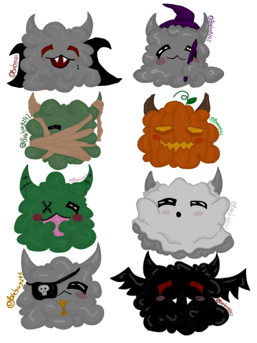 Blobs of Halloween