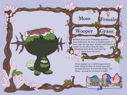 Grass Wooper - Takeru's Starter