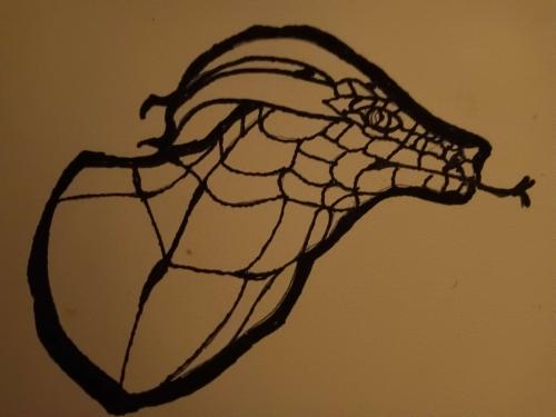 Serpent Head [inked]