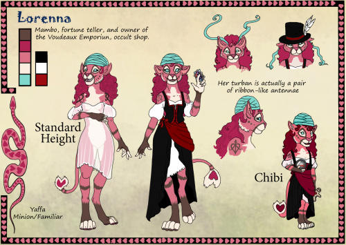 Character Reference Lorenna