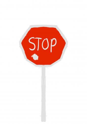 Stop sign talisman