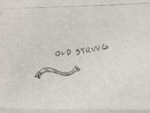 Old string