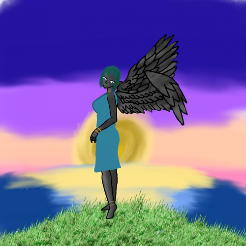 My OC sky magic wing