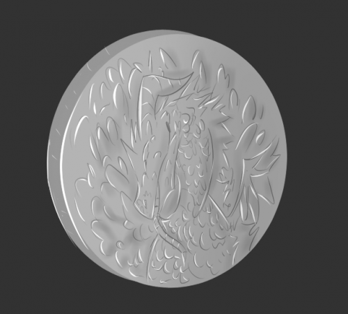 Silver Dragon Coin