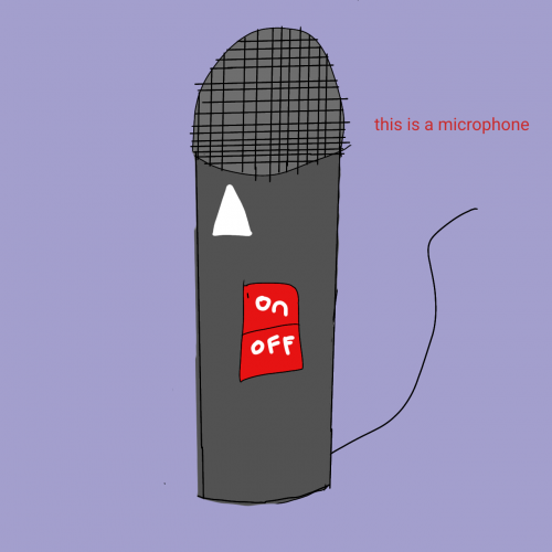 Azuar's microphone