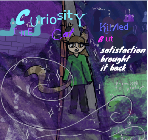 Curiosity Killed the Cat, but Satisfaction Brought it Back~Myra's album cover