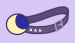 Erin's belt and moon charm