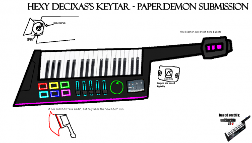 Hexy's Keytar