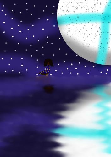 Among the stars. (Prompt #1, Kahari)