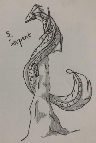 [DoA Inktober 2023] Serpent