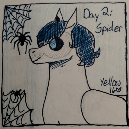 Inktober Day 2: Spider