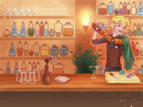 Martus the bartender
