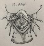 [DoA Inktober 2023] Alien