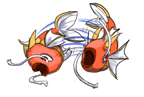 Dragon Magikarp [move: Flail]