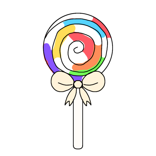 Rainbow Lollipop