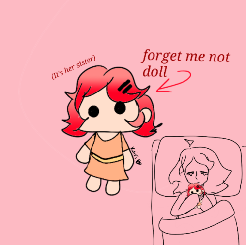 Forget-me-not doll