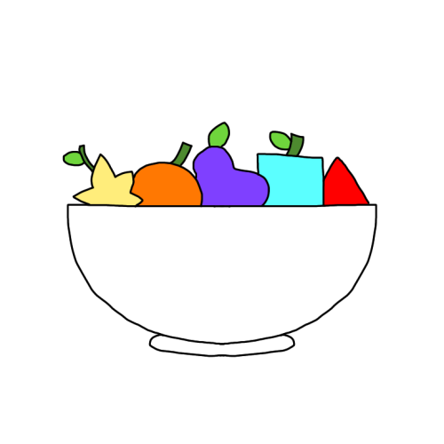 Bowl of mysterious fruit