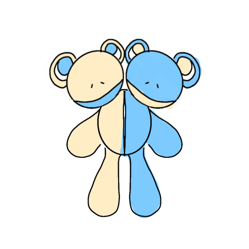 Two headed doll