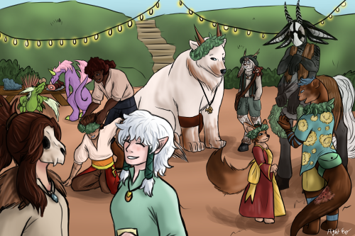 Druidic celebration