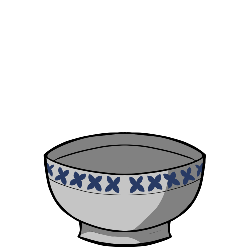 Porcelain bowl