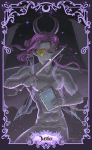 Cyrus as the Tarot Card, Justice