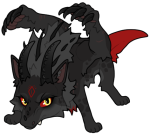 Angry Red Tail Chibi