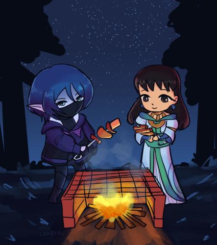 A Cozy Campfire