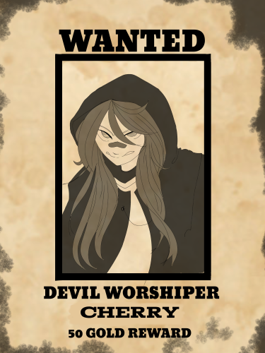 The wanted poster